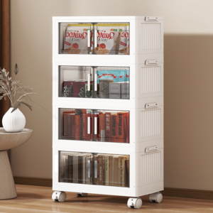 대형 이동식 접이식 수납장 PP 수납함 다용도 옷 수납장 거실 정리장 접이식