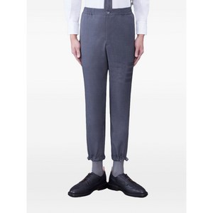 톰 브라운 스트라이프 디테일 밴딩 커프 팬츠, 그레이계열, Numeric 4(KR 110)