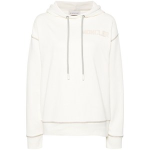 몽클레르 로고 자수 후디, 베이지계열, Standard XS(KR 44)