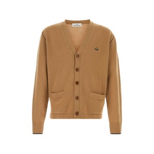 비비안웨스트우드 알렉스 프런트 포켓 가디건, 브라운계열, S(KR 95)