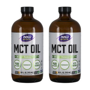 나우푸드 MCT 오일 퓨어, 473ml, 2개