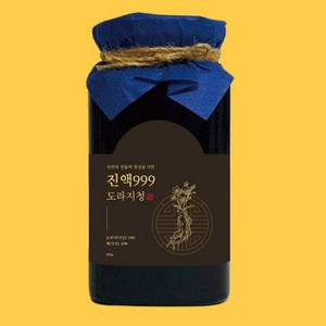 진액999 도라지청 재배한지 99.9시간만에 제작된 약도라지청, 3개, 500ml