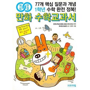 개념 연결 만화 수학 교과서 초등 1학년, 비아에듀