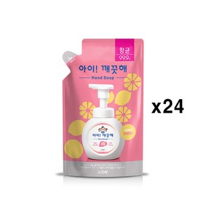 아이깨끗해 레몬향 리필 200ml 1BOX 손세정제, 24개