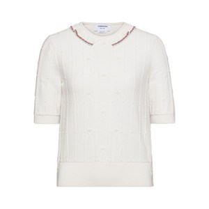 톰 브라운 반소매 티셔츠, 화이트계열, Italy 38(KR 44)