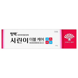 동화약품 잇백 시린이 더블케어 치약, 120g, 2개