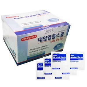 대일제약 대일알콜스왑 100매, 1개