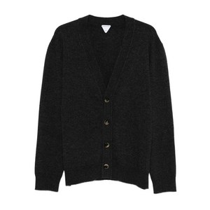 보테가 베네타 버튼 프런트 V넥 가디건, 그레이계열, L(KR 105)