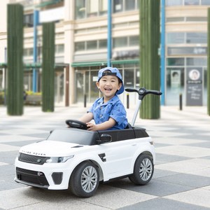 레인지로버 이보크 전동푸쉬카 가죽시트포함, 화이트