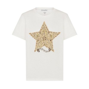 디올 코튼 리넨 티셔츠