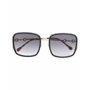 구찌 홀스빗 스퀘어 프레임 선글라스