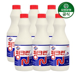 펑크린 배수구세정제, 1L, 6개