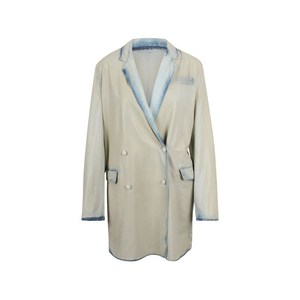디젤 double-breasted coat, 베이지계열+블루계열, Standard M