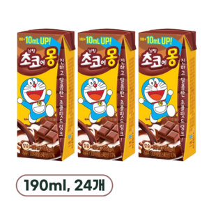 초코에몽, 190ml, 24개