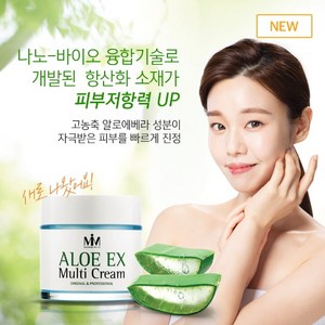 마담미쉘 알로에EX멀티크림 80mL 피부보호 유수분밸런스조절, 1개