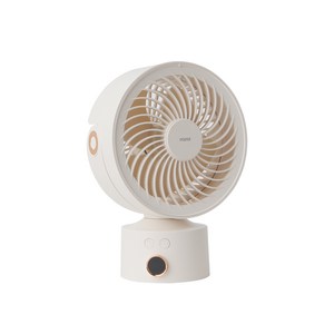 rozet 탁상형 책상용 무선 회전 사무실선풍기 RX-8840, 베이지