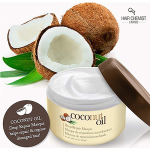 헤어 케미스트 코코넛 오일 디프 리페어 마스크, 227ml, 1개