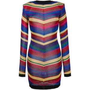 발망 셰브런 니트 드레스