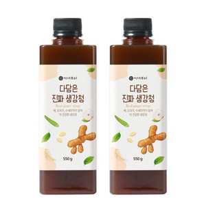 이제부터 다담은 진짜 생강청 600ml, 550g, 1개입, 2개