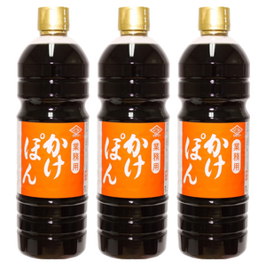 Choko 카케폰즈 간장 업소용, 1L, 3개
