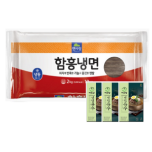 면사랑 함흥 동치미물냉면 10인분 세트(육수포함) 2kg, 1개