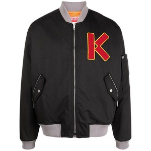 겐조 로고 자수 보머 재킷, 블랙계열, Standard S(KR 95)