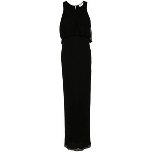 생로랑 드레이프 맥시 드레스