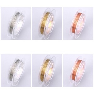아트용 와이어 체인 9M 두께 0.2mm 0.3mm 3가지색상, 와이어(케이스)-12, 1개