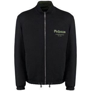 알렉산더맥퀸 그래피티 봄버 재킷, 그린계열, Standard M