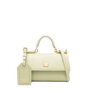 돌체앤가바나 마이 시칠리 탑 핸들 로고 토트 백