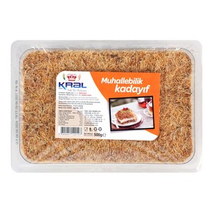 KRAL 크랄 구운 볶은 카다이프 면, 500g, 1개