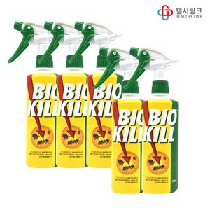 바퀴제로 비오킬 살충제 분무형 500ml, 1개입, 5개