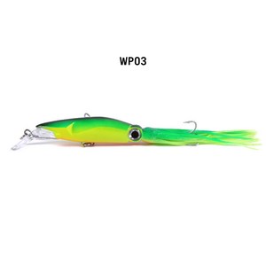 리얼 오징어 하드베이트 루어 농어 우럭 참돔 미노우 40g, WP03