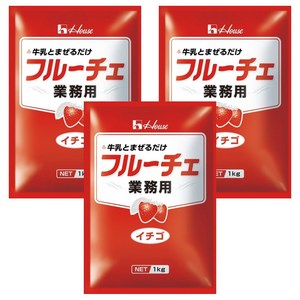 하우스푸즈 대용량 우유랑 섞기만 하면 후르체 딸기