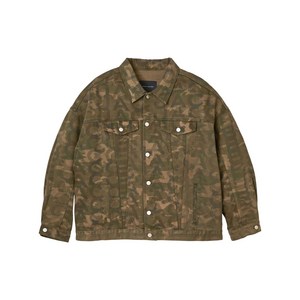 마크제이콥스 카무플라주 프린트 데님 트러커 재킷
