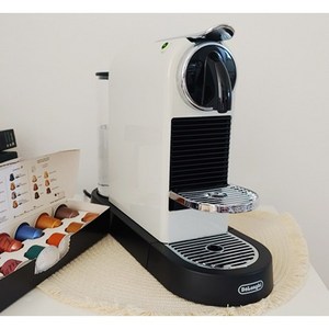 [독일직배송] 드롱기 네스프레소 시티즈 커피머신 EN167 (시음캡슐포함), 블랙