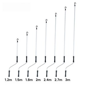 어닝 손잡이 접이식 캐노피 레버 천막 핸들 수동 핸드, 1.2m, 1.2m