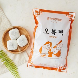 종로복떡방 오복찹쌀떡 400g (40gx10개입), 10개입, 40g