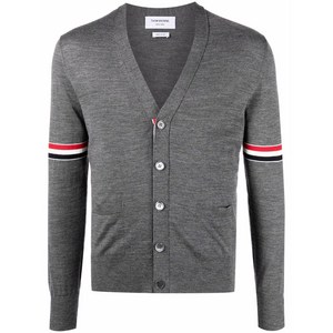 톰 브라운 RWB 스트라이프 가디건, 그레이계열, Numeric 0(KR 90)