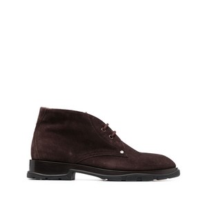 알렉산더맥퀸 레이스업 스웨이드 부츠, Italy 40(KR 250), 브라운계열