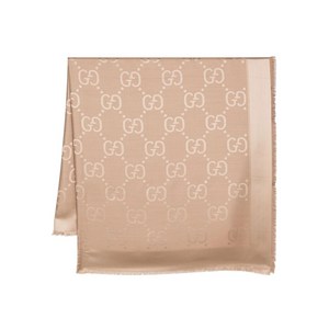 구찌 GG 자카드 프린지 스카프