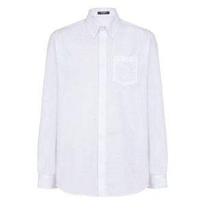 발망 코튼 셔츠, 화이트계열, Collar (cm) 42(KR 115)