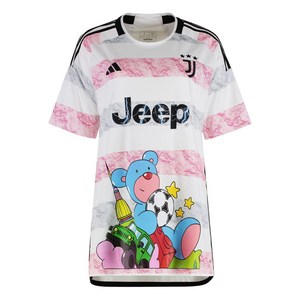 아디다스 X 인베트위너스 X 유벤투스 테디 베어 저지 세트, 화이트계열+핑크계열, XXXL(KR 120)