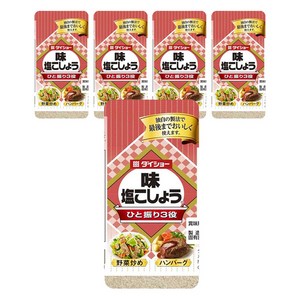 다이쇼 만능 소금 후추 135g x 5개 일본 가정식 맛소금, 135g, 5개