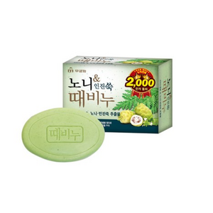 무궁화 노니 앤 인진쑥 때비누, 90g, 24개입