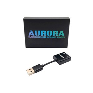 오로라 이어락 USB 사운드 카드