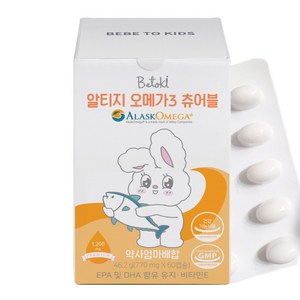 베투키 알티지 오메가3 맛있는 미니 키즈 츄어블