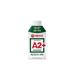 서울우유 A2플러스 멸균 우유, 170ml, 18개