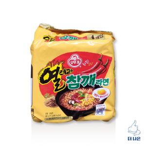 오뚜기 열려라 참깨라면 4개입 (115g X 4입), 오뚜기 열려라 참깨라면 4개, 4개