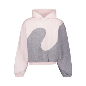 디올 글리터 패널 후디, 핑크계열, S(KR 95)